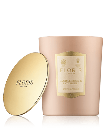 Floris Scented Candles Sandalwood & Patchouli 175g