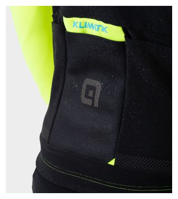 Maillot Manches Longues Alé K-Idro Noir/Jaune Fluo