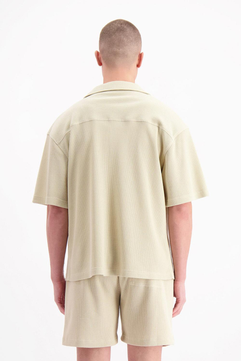 Black Bananas beige heren overhemd