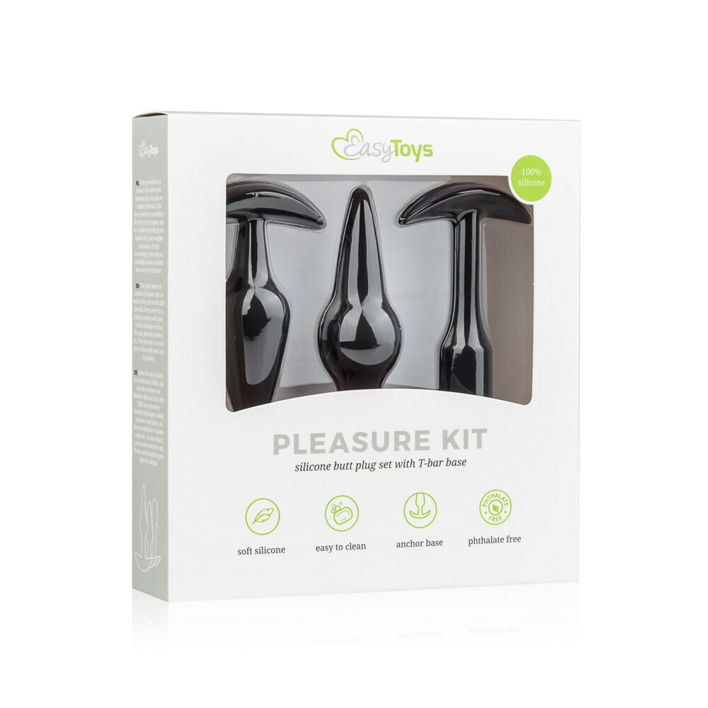 Easytoys Luxe 3-Delige Buttplug Set 3-Delig1 set