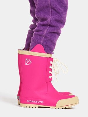 Didriksons Splashman Gummistøvler, Plastic Pink