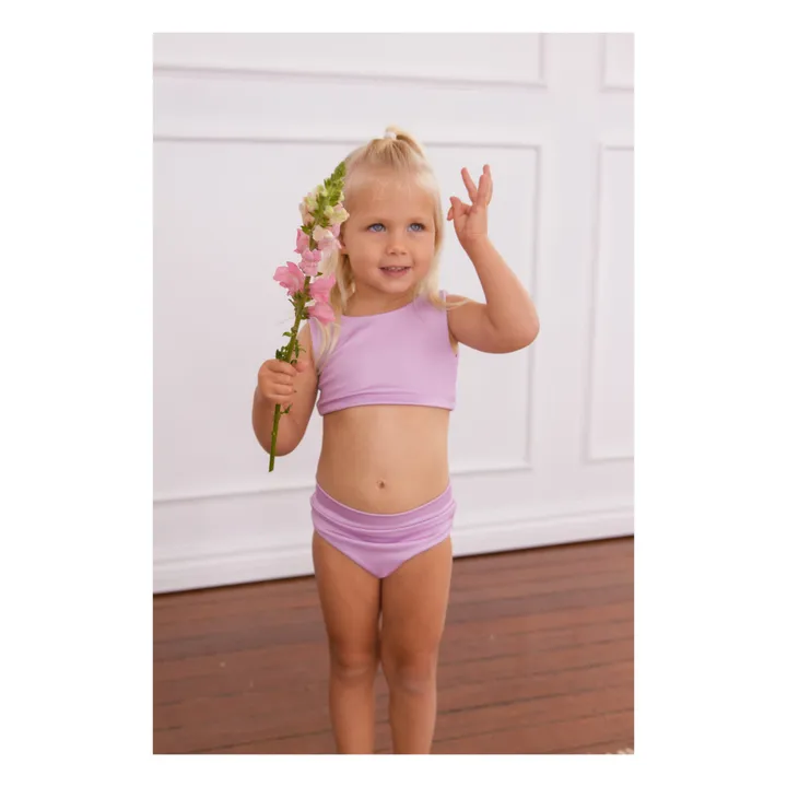 Ina Swim Maillot de Bain 2 pièces Matière Recyclée Arla | Mauve
