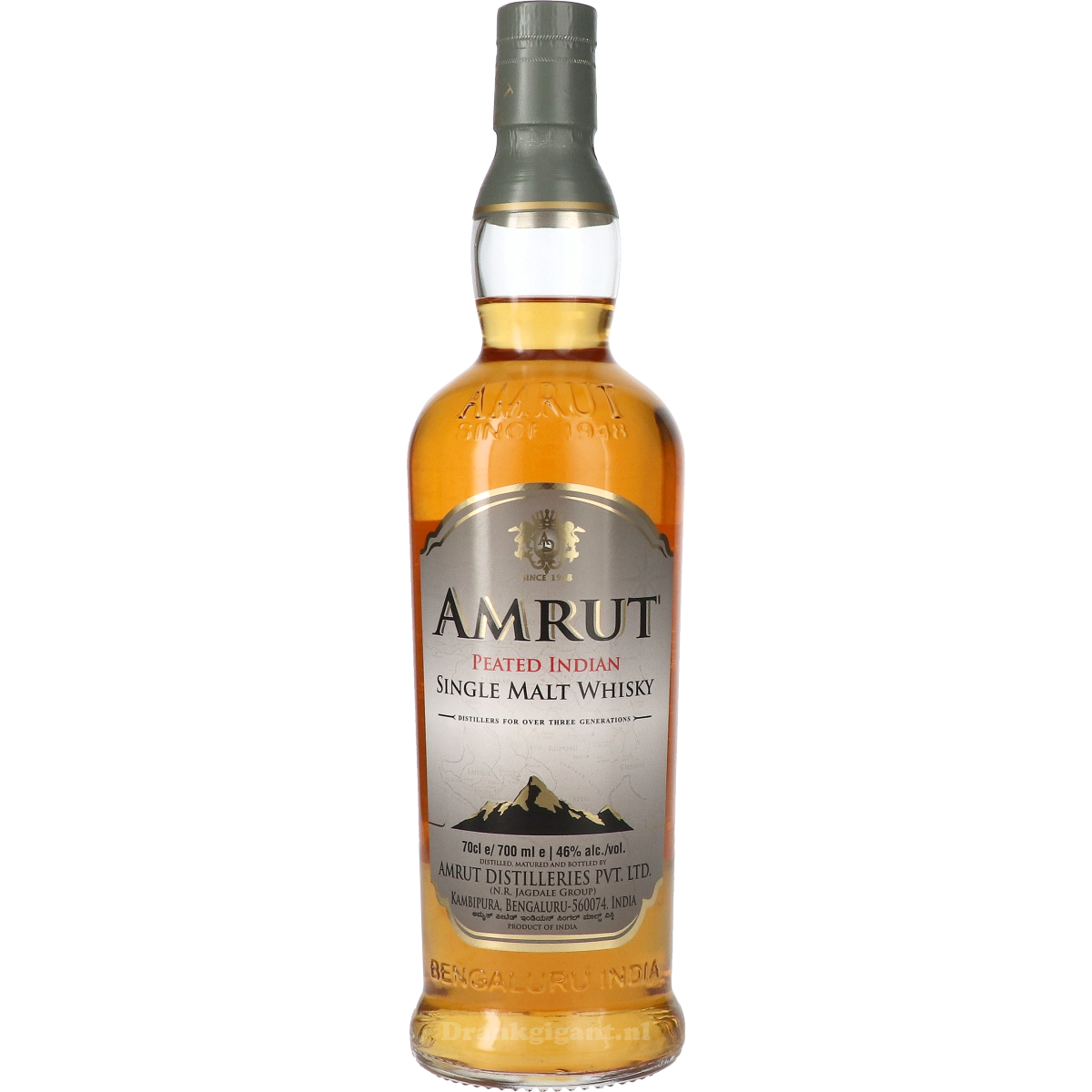 Amrut Peated 70 cl