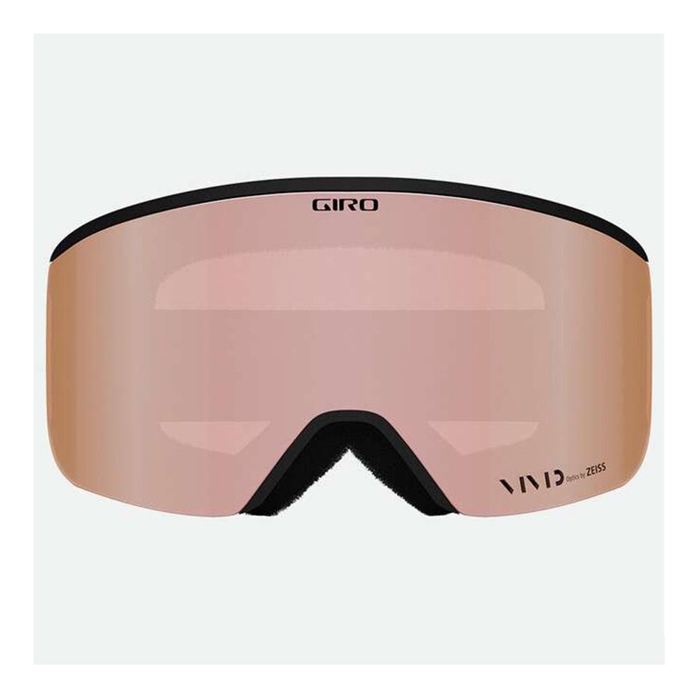 Giro ELLA - Masque ski + écran supplémentaire vivid infrared Femme black craze/vivid rose gold