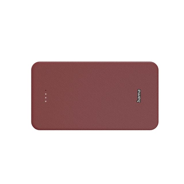 Hama Powerbank Colour 20 20000mAh USB-C+USB-A Red