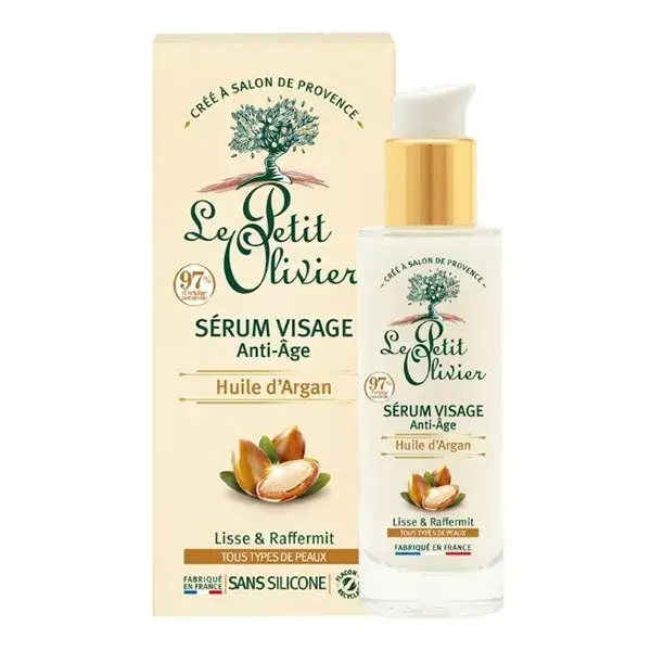Le Petit Olivier - Sérum Facial Antienvelhecimento - Óleo de Argan 30ml