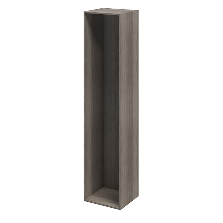 Caisson effet chêne grisé GoodHome Atomia H. 225 x L. 50 x P. 45 cm