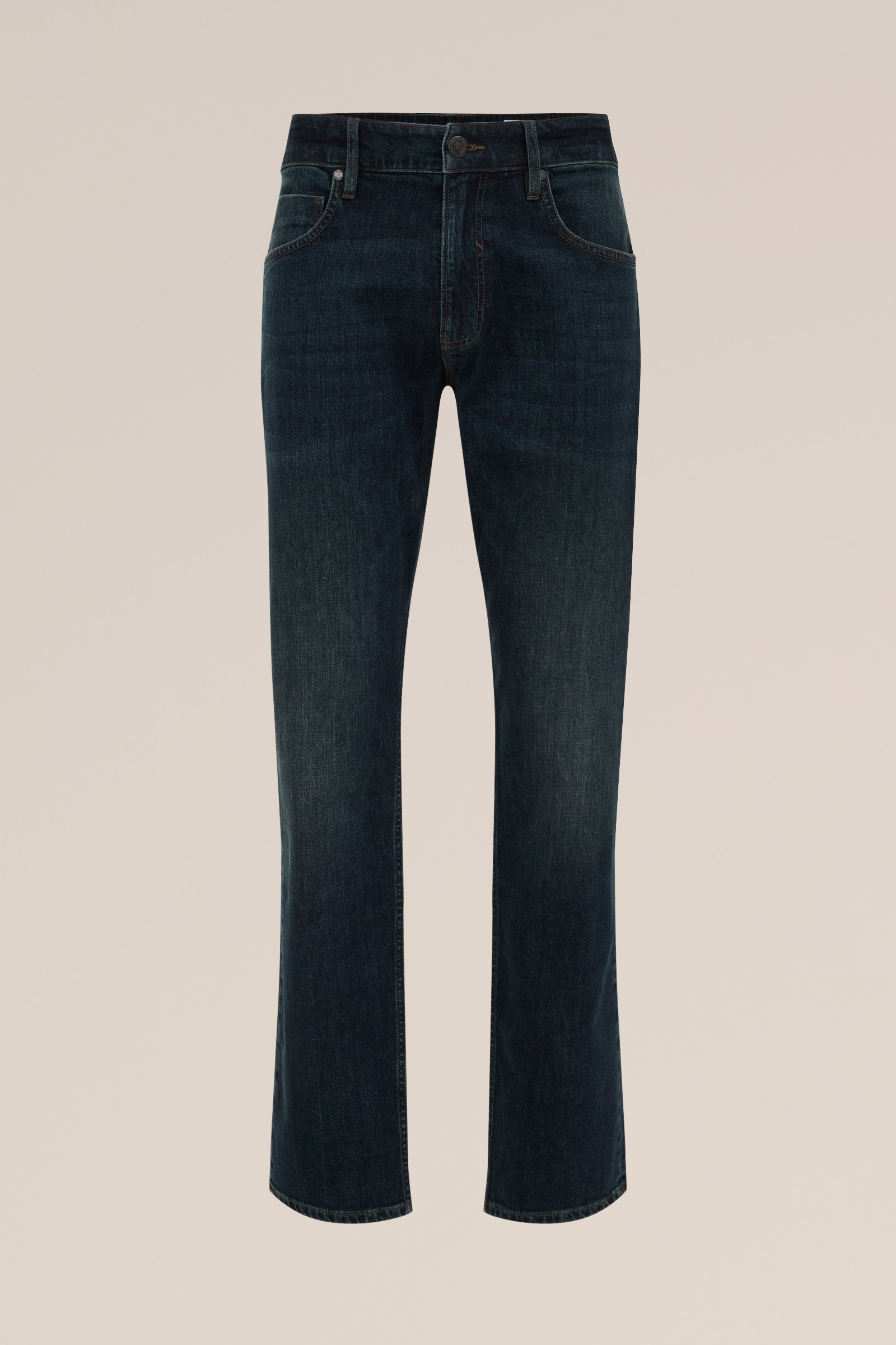 regular fit jeans met medium stretch Blue Ridge Donkerblauw
