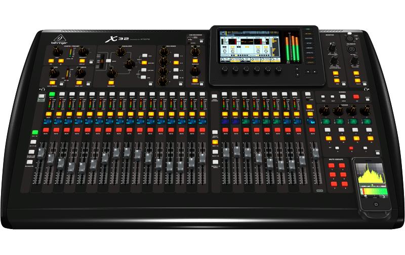 Mischpult X32<br>Digitales Mischpult