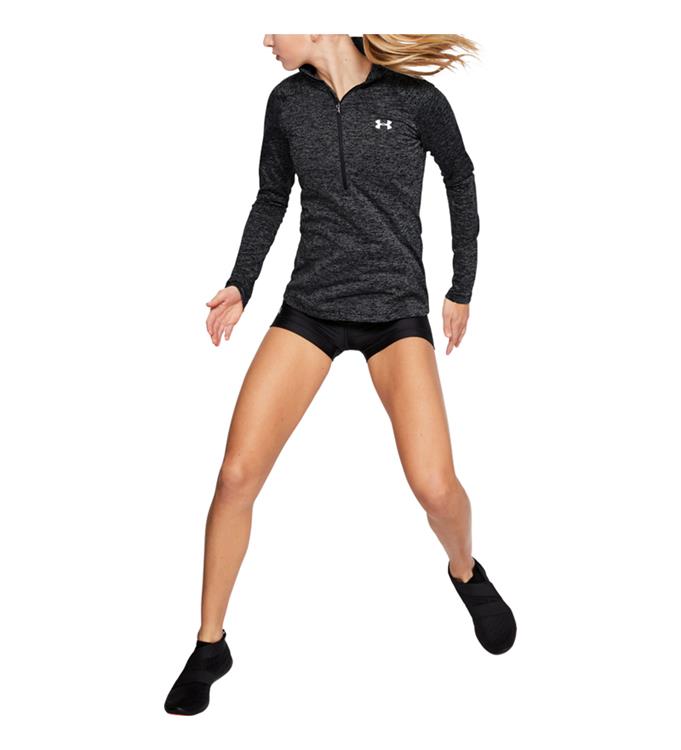 Under Armour Tech 1/2 Zip - Twist-BLK Shirt
