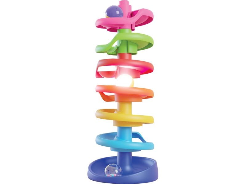 Quercetti Kugelturm mit leuchtendem Ball Lernspielzeug für Kinder