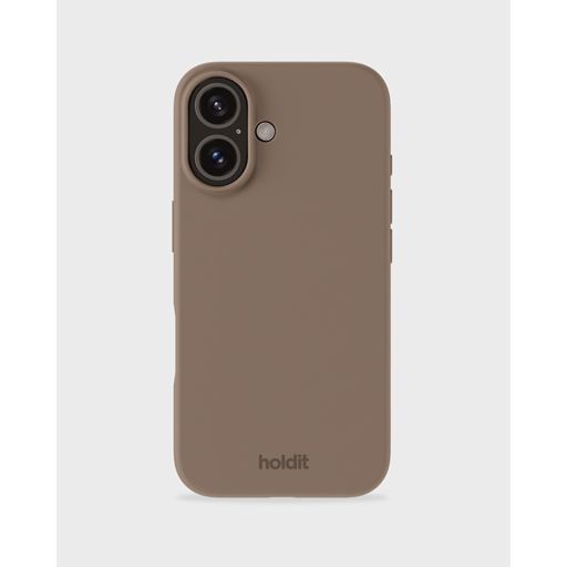 holdit Iphone 16 Silikone Cover, Mocha Brown