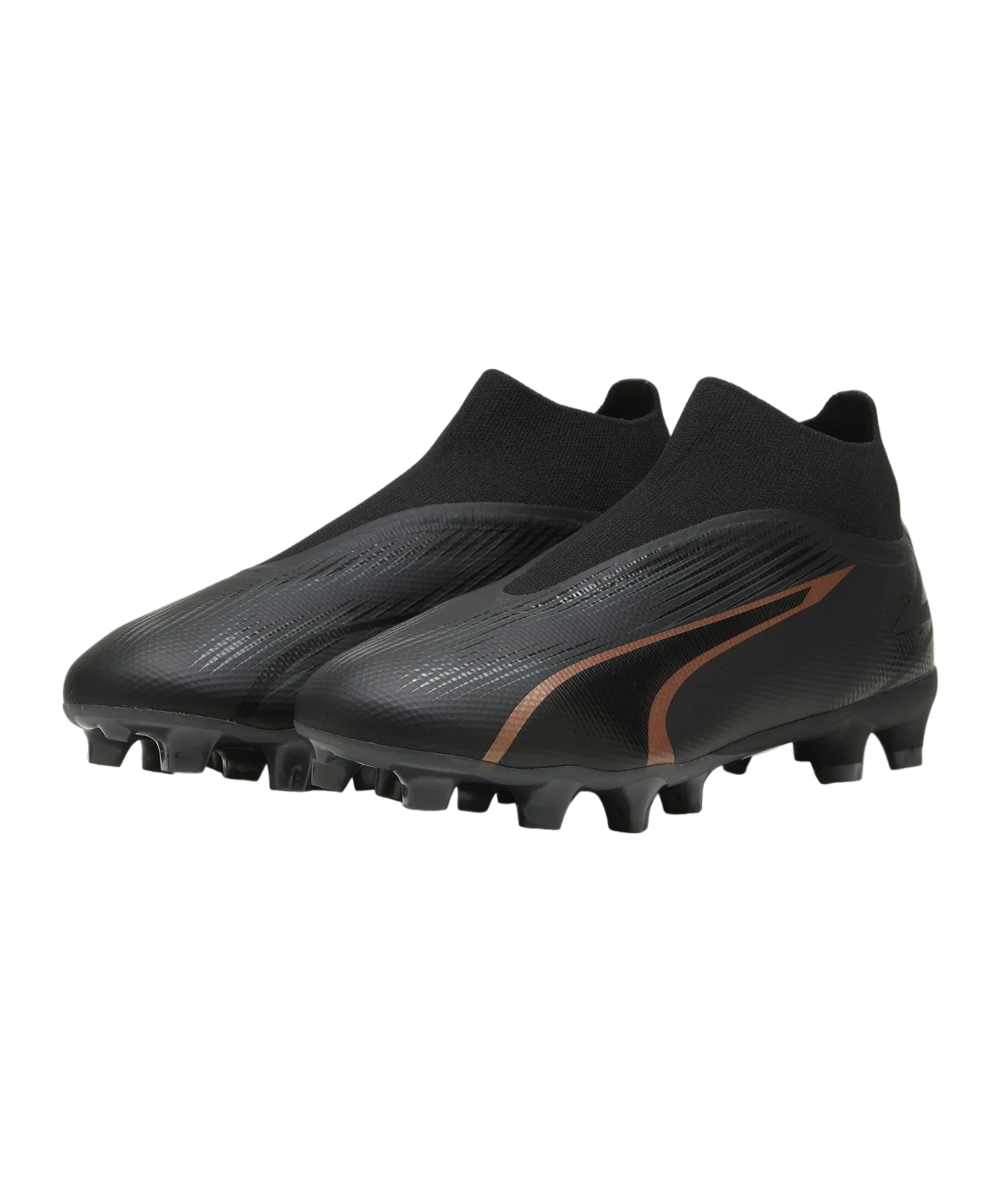 PUMA ULTRA Match+ LL FG/AG Eclipse Schwarz Bronze F02