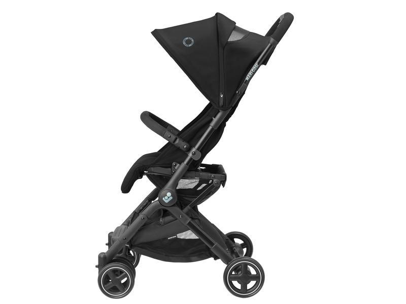MAXI-COSI Buggy Lara2 Schwarz Kinderwagen für enge Räume und grosse Abenteuer