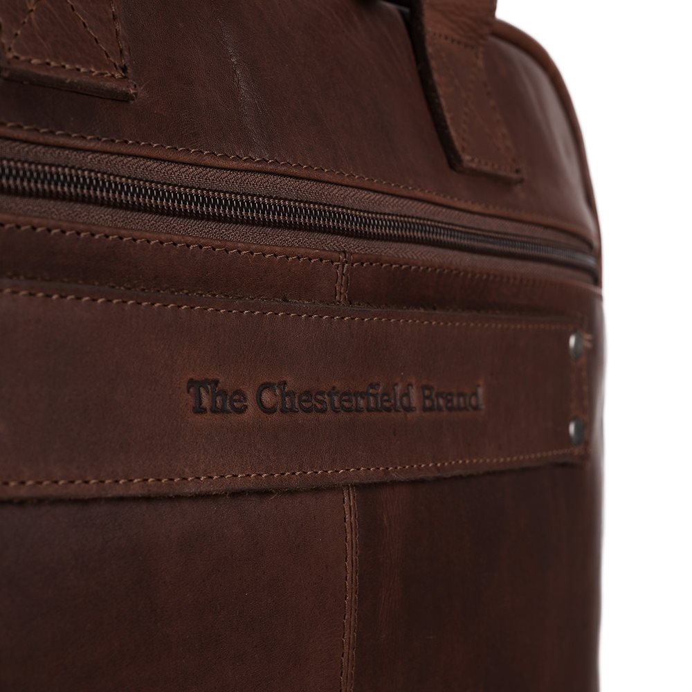 The Chesterfield Brand Calvi Laptoptas 15.6'' brown