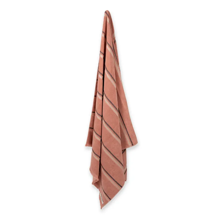 Købn Serviette de bain en coton bio | Terracotta