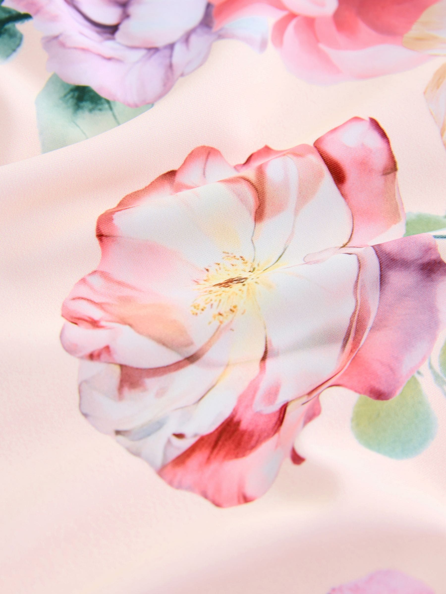 Roze bloemen - Badpak (3 mnd-7 jr)
