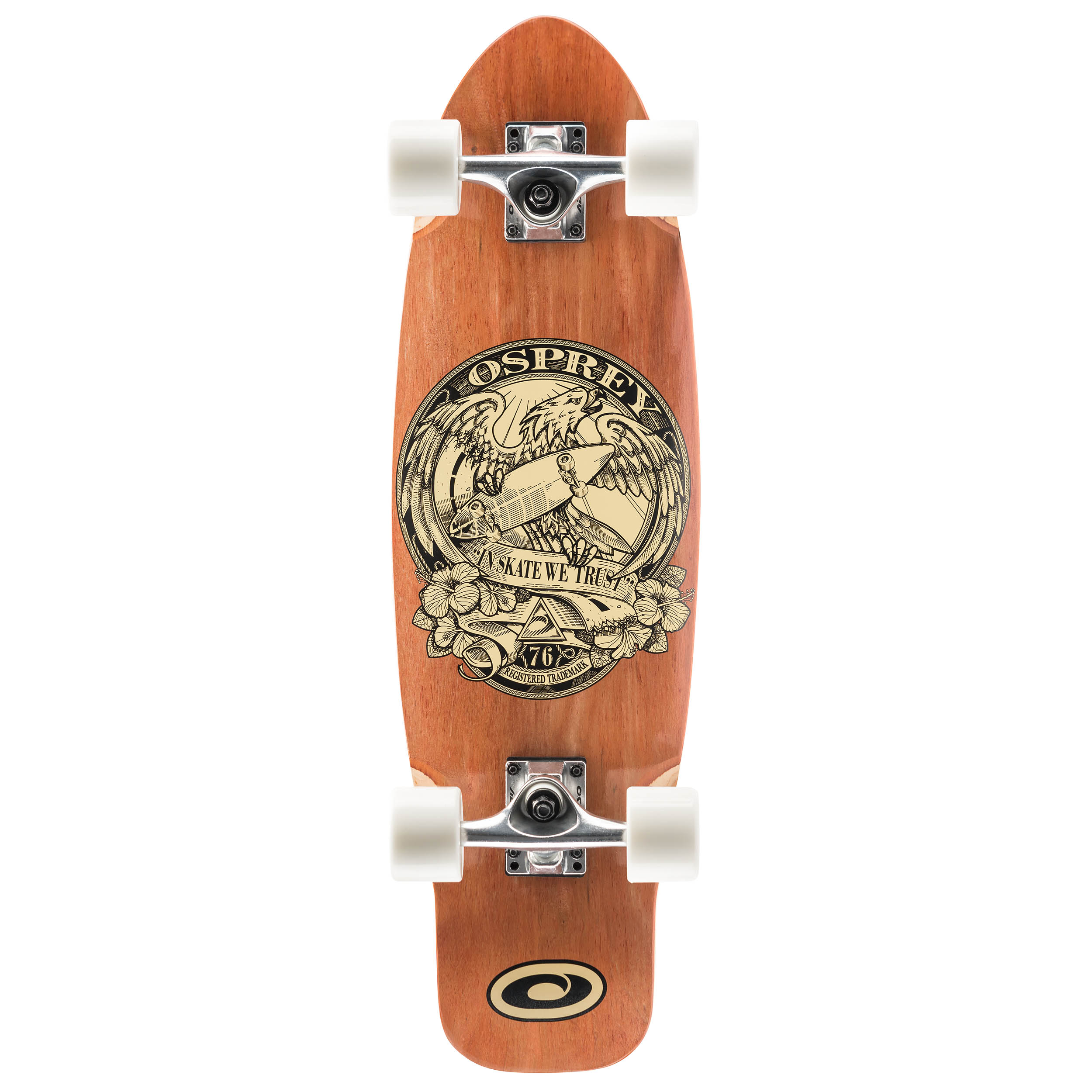 Osprey In SK8 We Trust 70 cm Cruiser skateboard