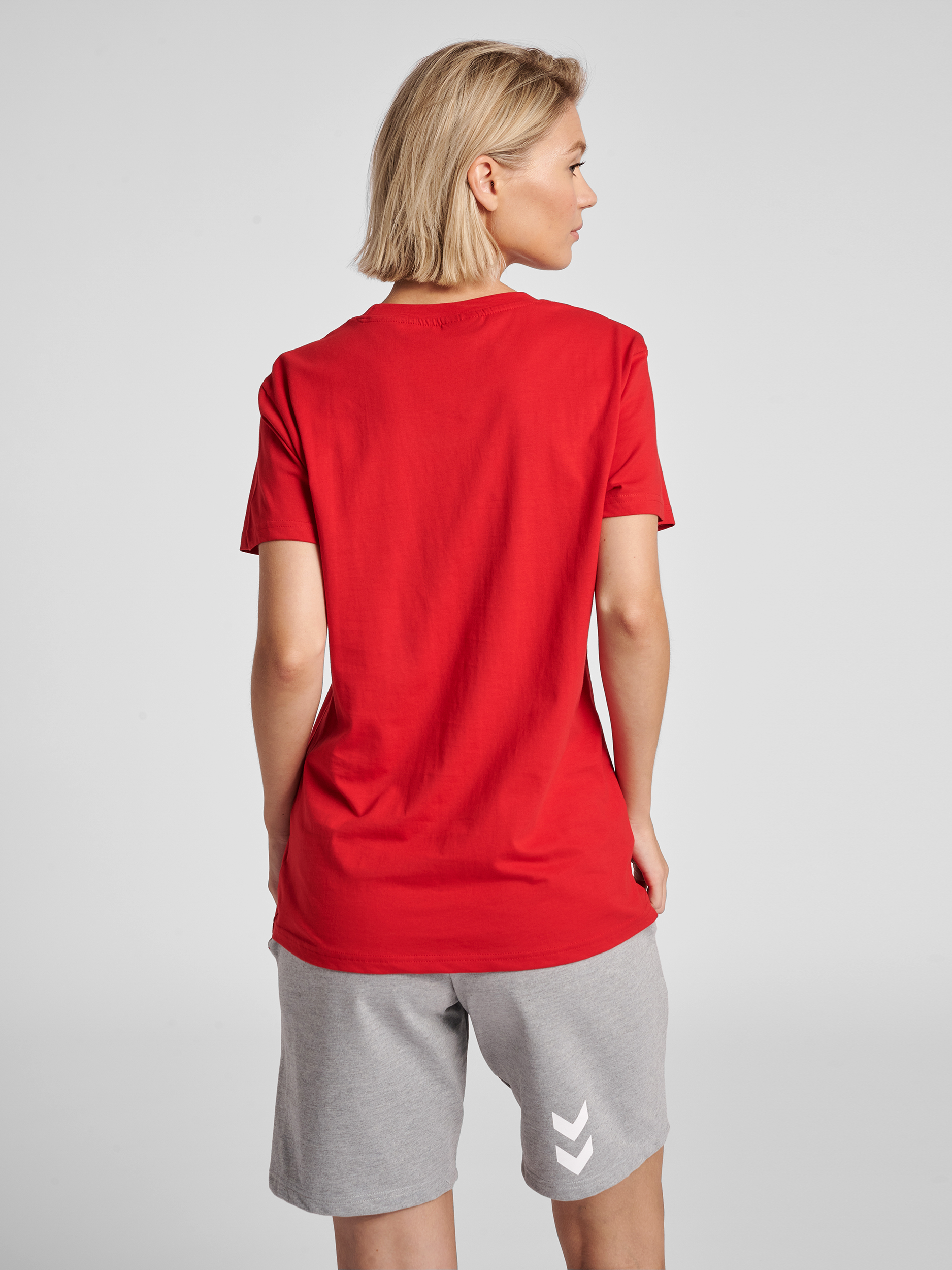 HUMMEL GO COTTON LOGO T-SHIRT WOMAN S/S