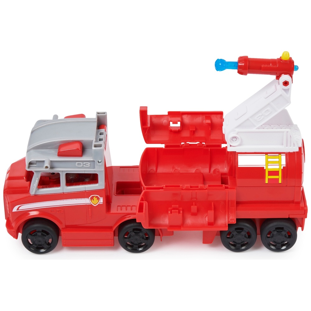 PAW Patrol, Big Truck Pup's Marshall Verwandlungs-Spielzeug-LKW mit Actionfigur