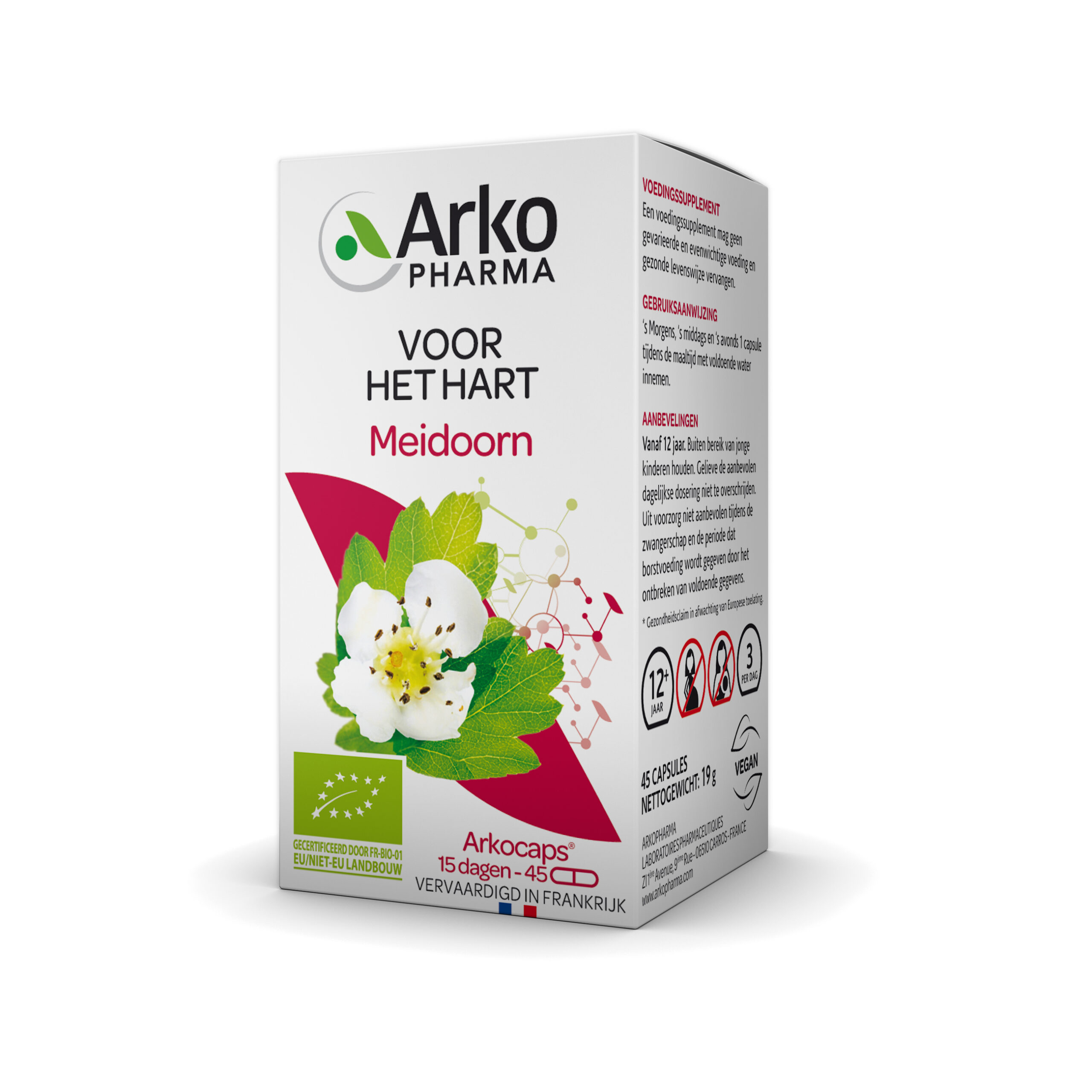 Arkocaps Meidoorn Bio (45 capsules)