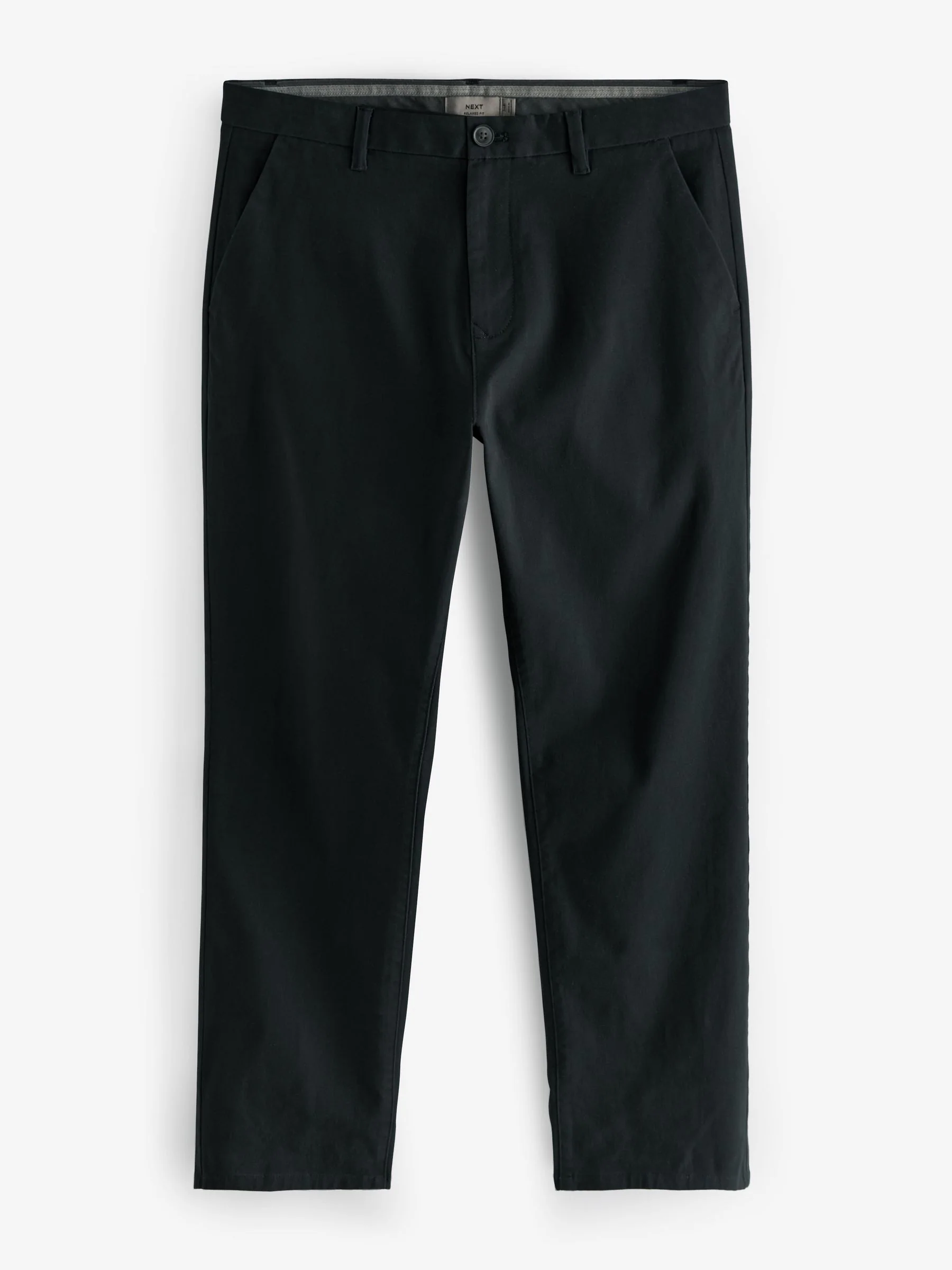 Zwart - Relaxed fit - Stretchy chino