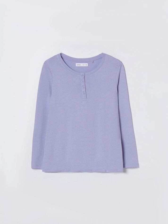 Conjunto de pijama de maternidade - Lilás