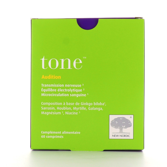 Tone Audition : complément alimentaire oreilles - Ginkgo biloba