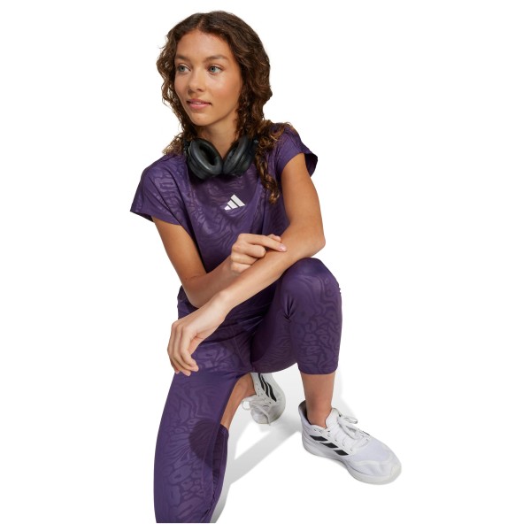 adidas - Kid's All Sports Animal Print Crop T-Shirt - T-shirt