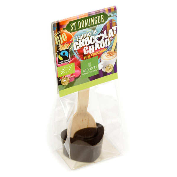 Bâtonnet pour boisson chocolatée - Chocolat noir St Domingue Bio