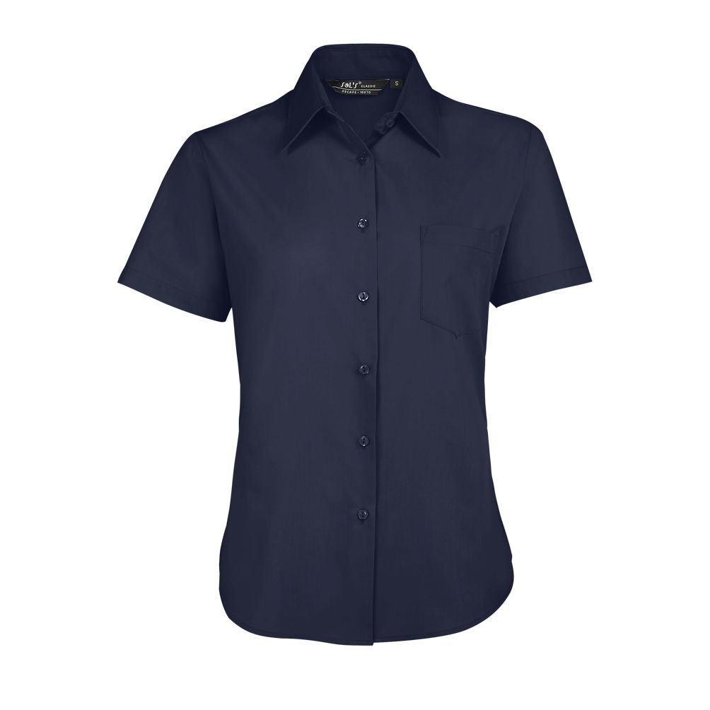 SOL'S 16070 - Escape Chemise Femme Popeline Manches Courtes