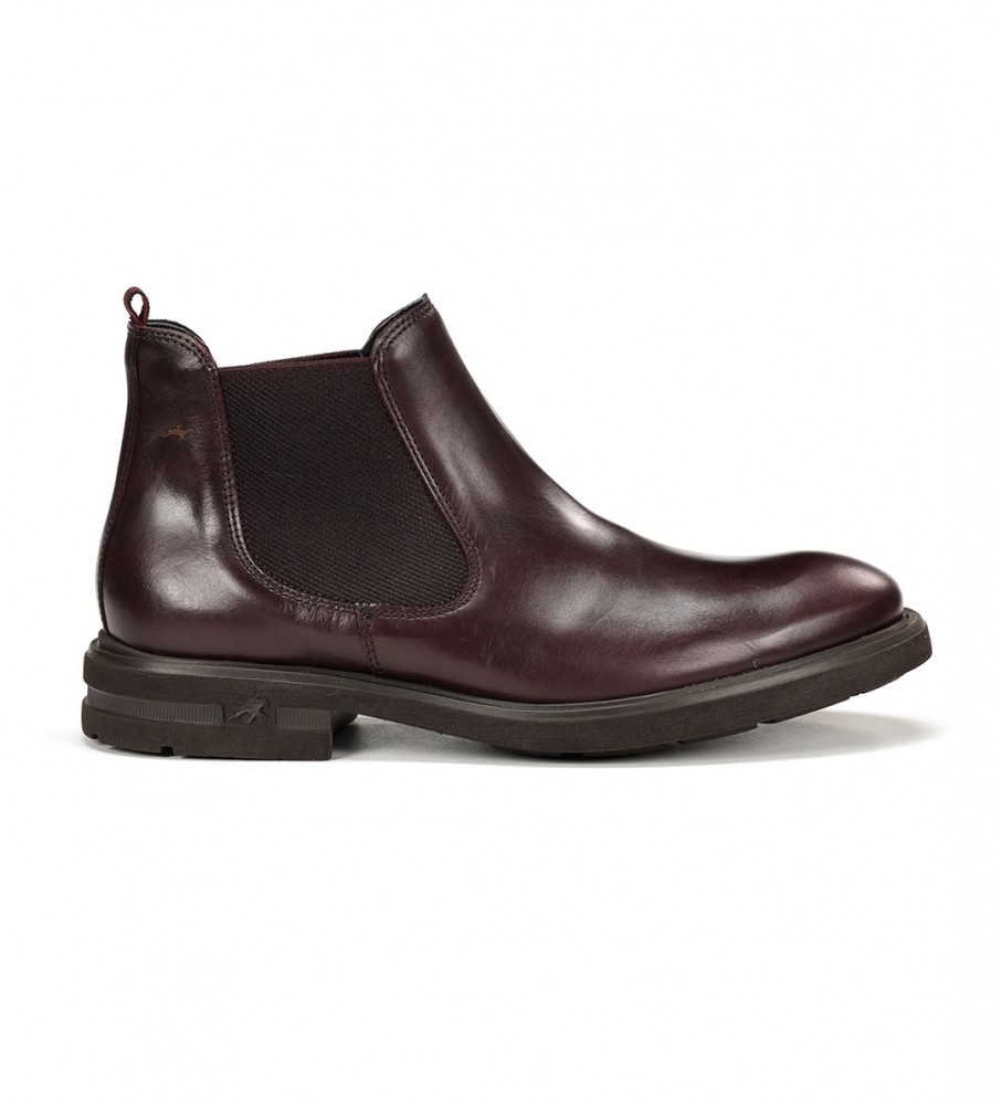 Botas de couro Fluchos F0770 Borgonha