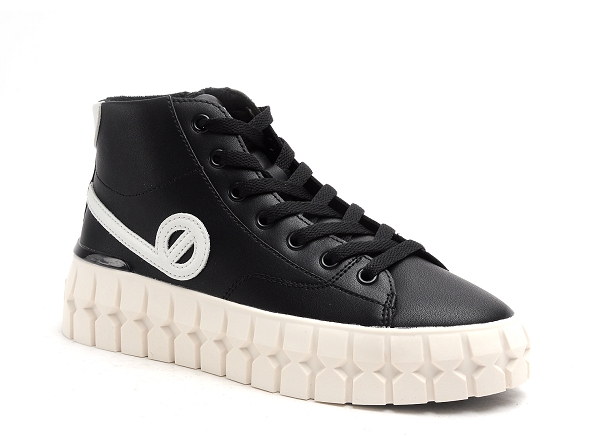 No name boots bottine femme play mid noir