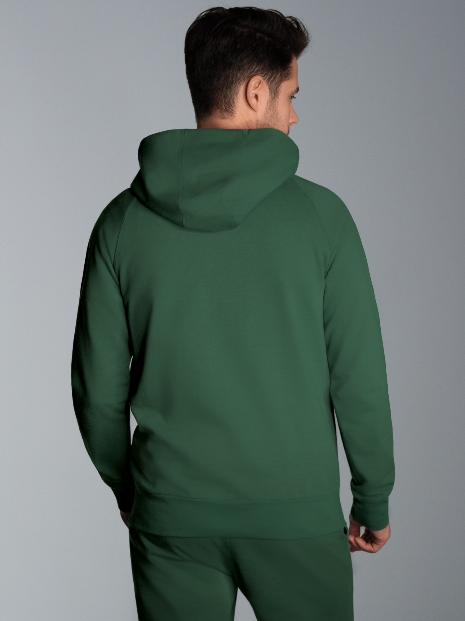 Kapuzensweatshirt aus Biobaumwolle Efeu