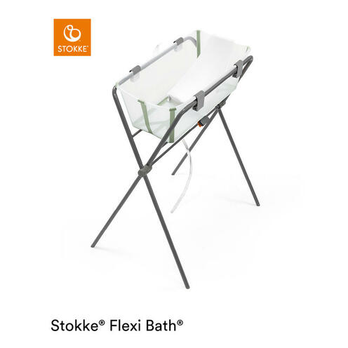 Baignoire FLEXI BATH Transparent Green - STOKKE