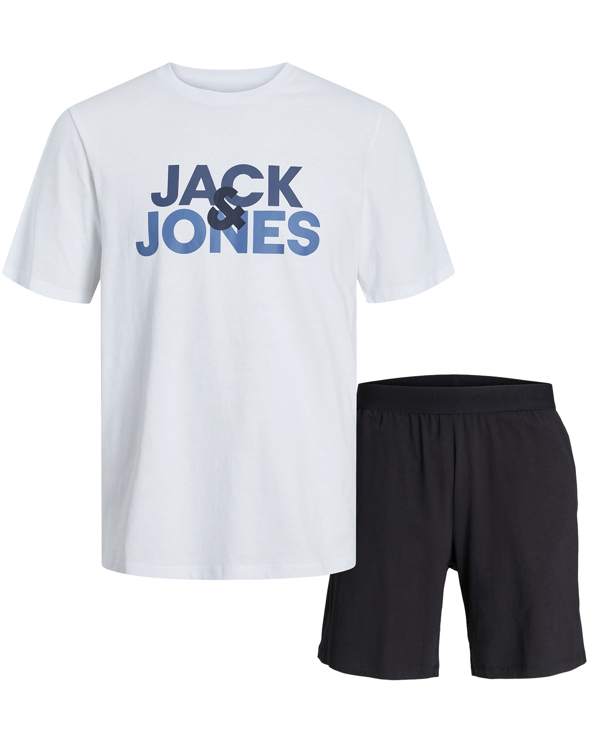 T-Shirt JACULA mit Shorts in white