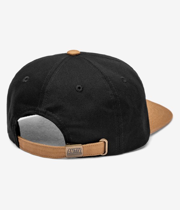 Antix Sol 6 Panel Cap (black brown)