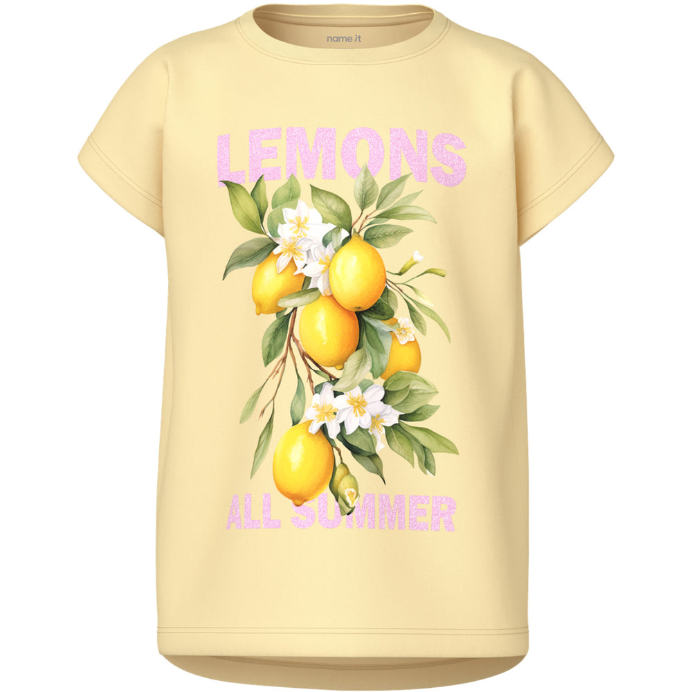 Køb Name It Double Cream Butter Lemons Nkfvotia Capsl Top