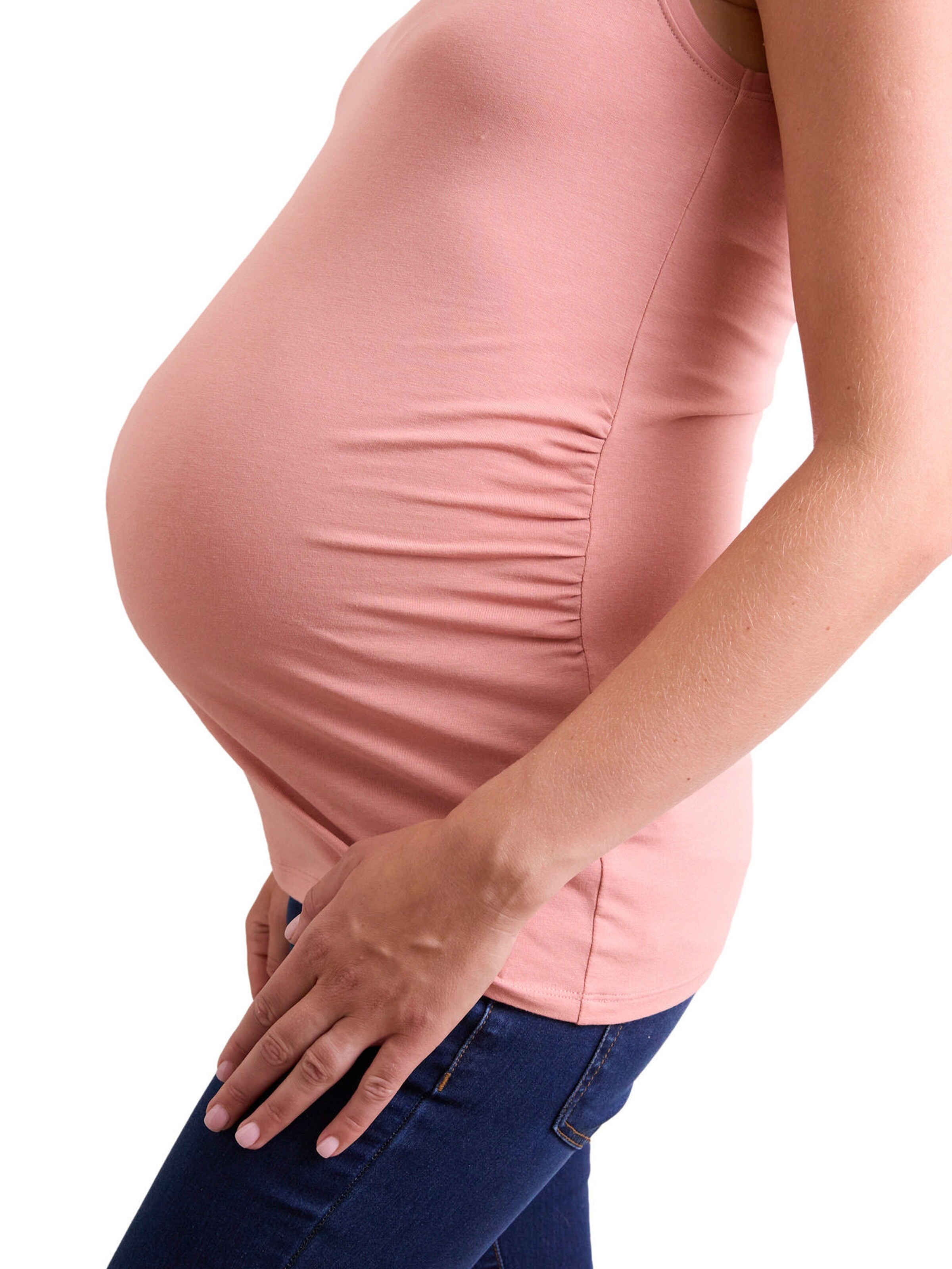 Vertbaudet Umstands-Top BASIC blush