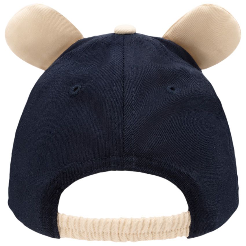 Casquette en twill oreilles 3D Mickey Disney pour bébé garçon - Bleu marine