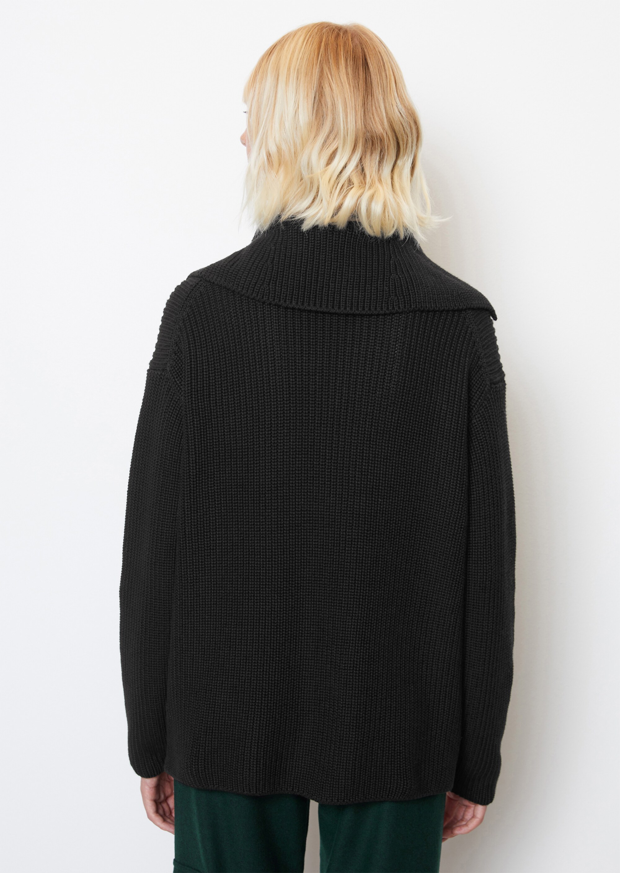 DfC Pullover im Troyer-Stil aus Organic Cotton