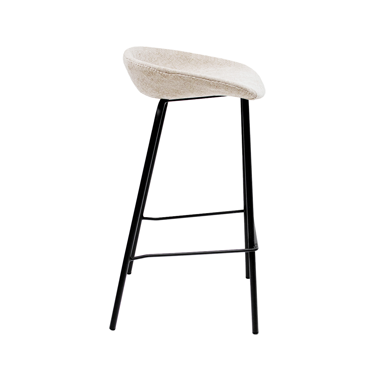 Kick barkruk Riga H70 cm champagne