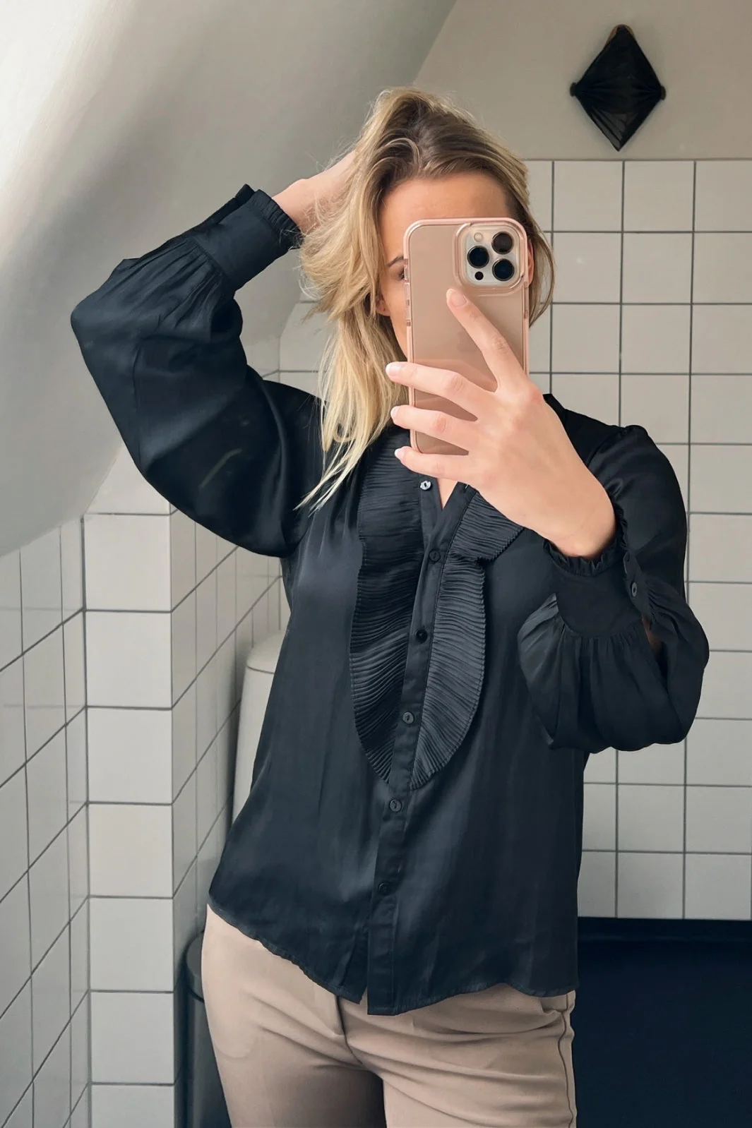 Neo Noir Zola Blouse black