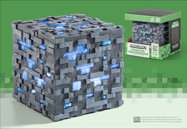 Minecraft Diamond Ore dekorationslys