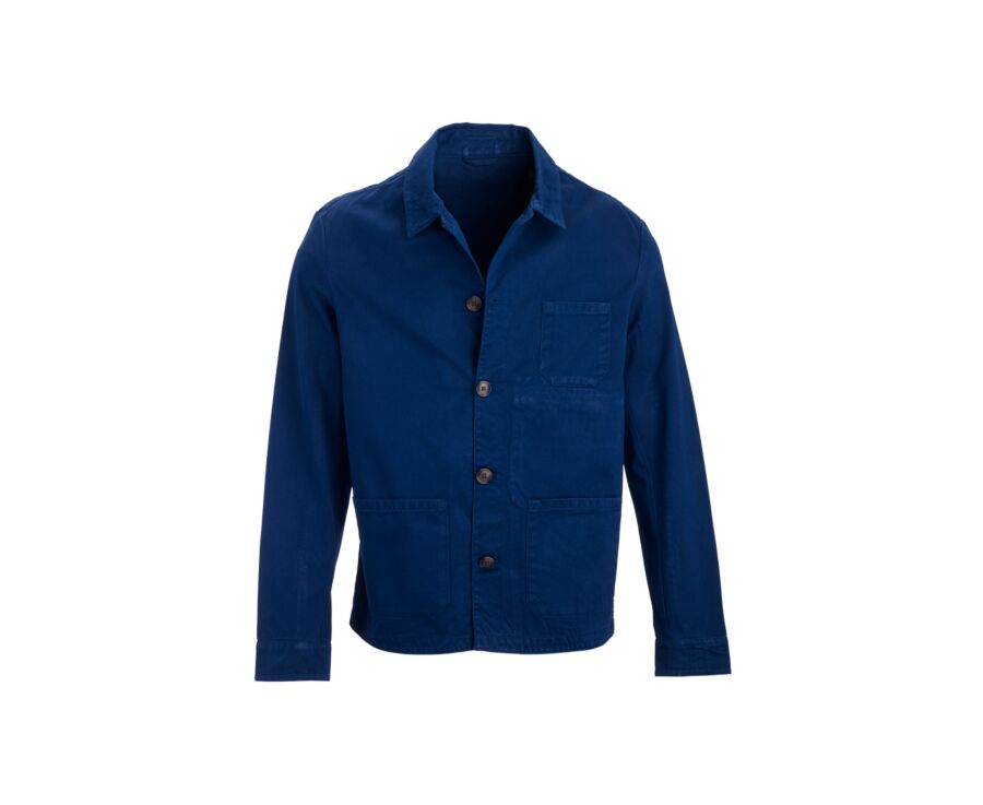 Veste coton homme Bleu indigo - FÉLICIEN