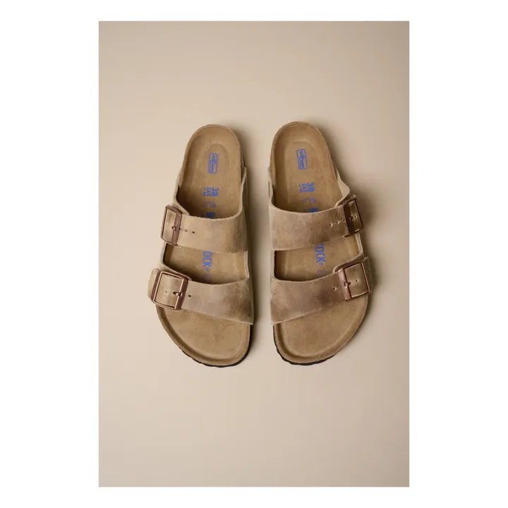 BIRKENSTOCK Sandales Arizona SFB Chaussant Normal | Tabac