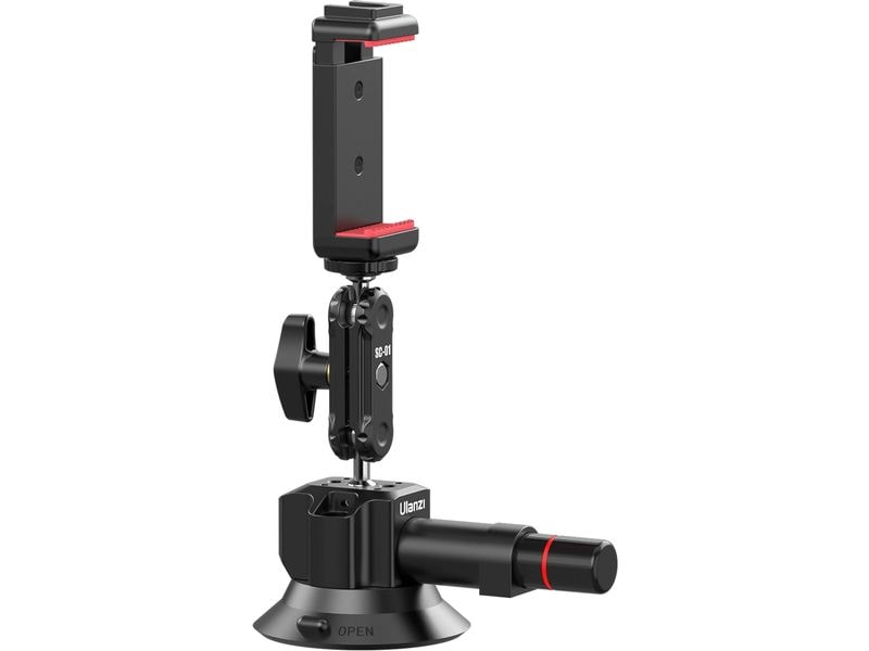 Ulanzi Saugnapfhalterung mit Erweiterung SC-01 Saugnapfhalterung für Action Cams 3