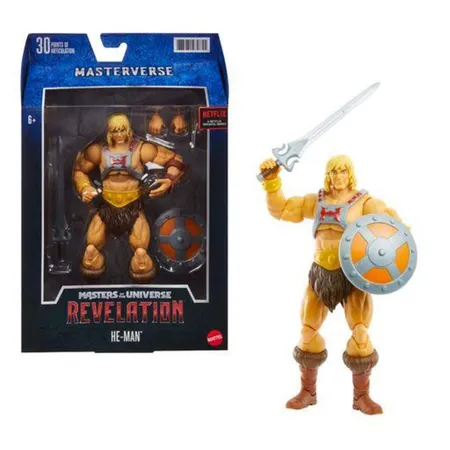 Mattel Masters of the Universe Masterverse / Revelation Figuren, ca. 18 cm, 1 Stück, 12-fach sortiert