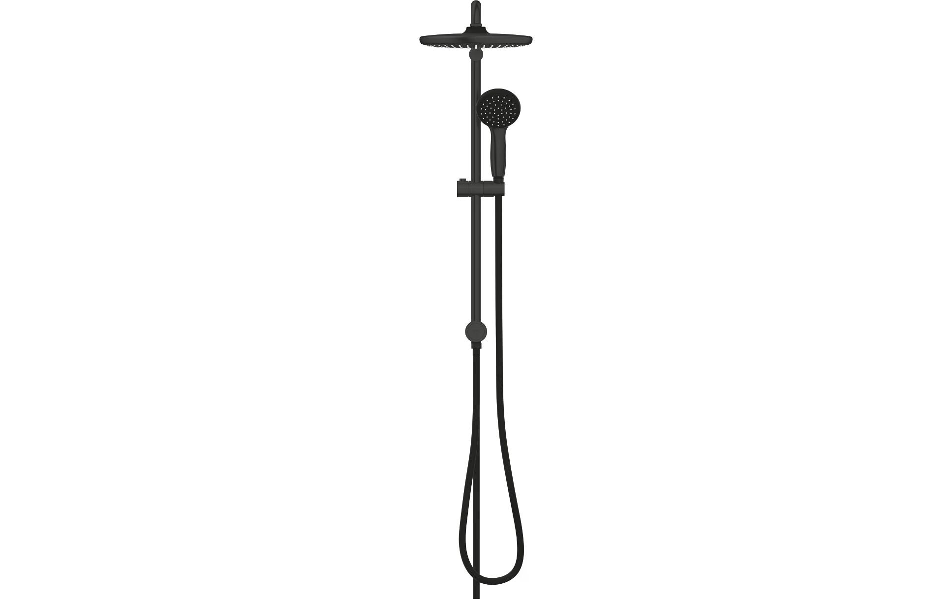Duschsystem Vitalio Start System 250<br>Duschsystem mit Umstellung für die Wandmontage