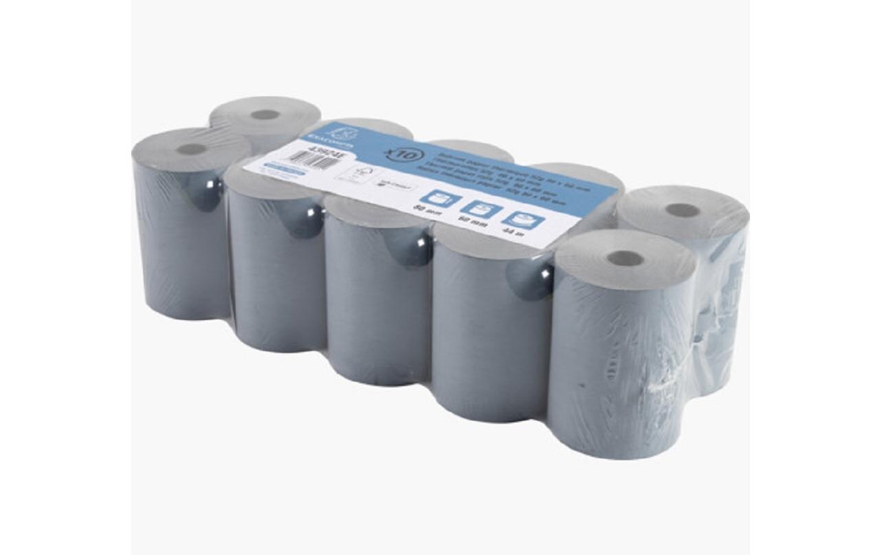 Thermo-Papierrolle Safe Contact 80 mm, 10 StückSpule für Bankkartentickets